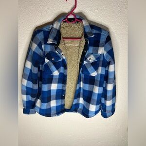Boys flannel jacket